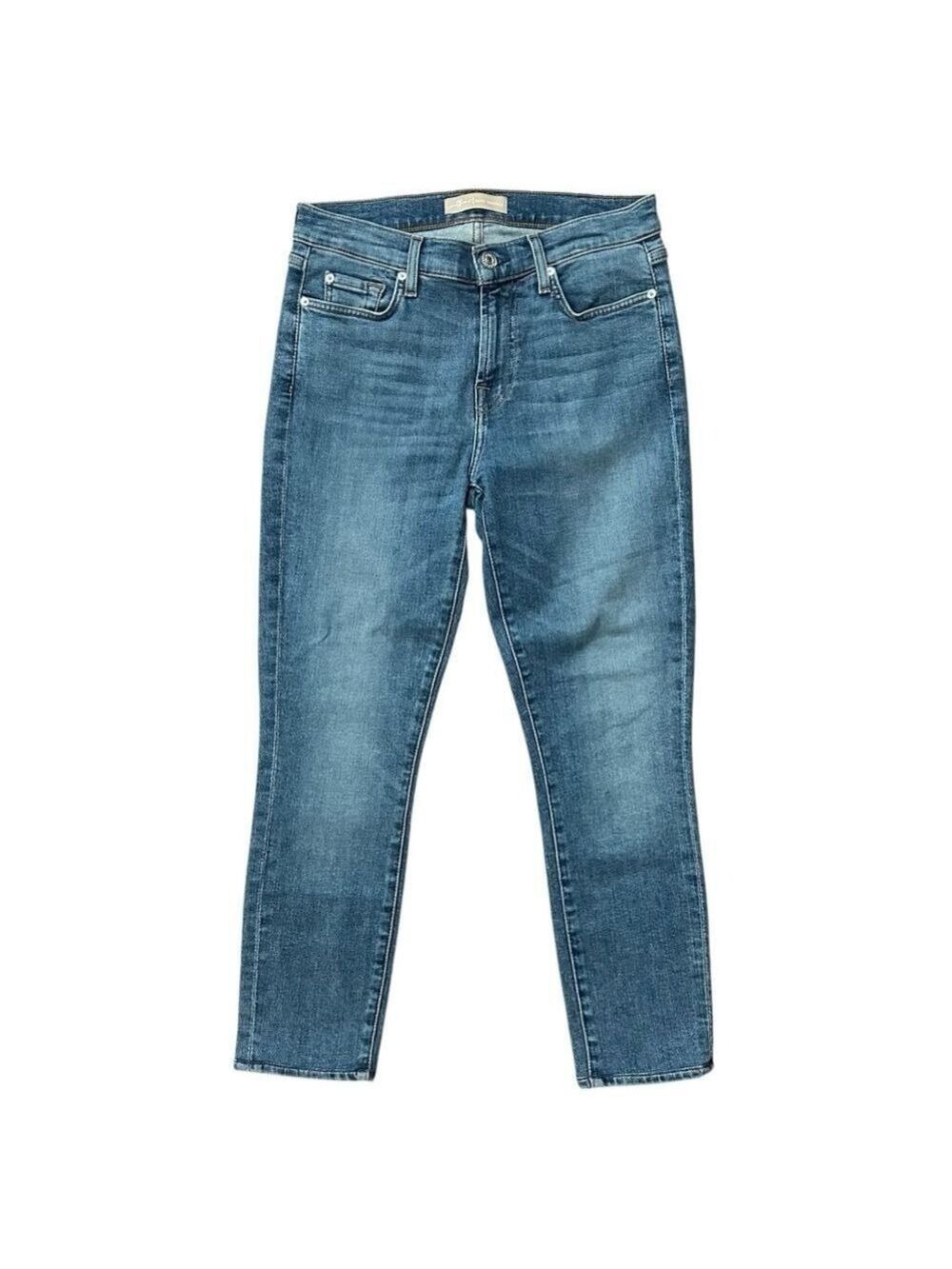 7 For All Mankind Luxe Vintage The Ankle Skinny Jeans Size 29